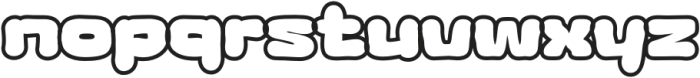 Raga Koner Outline otf (400) Font LOWERCASE
