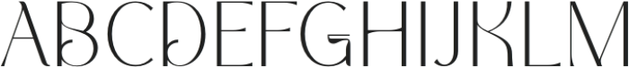 Ragadyan Regular otf (400) Font UPPERCASE