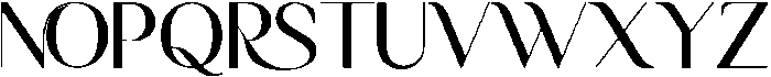 Ragaen Regular otf (400) Font UPPERCASE
