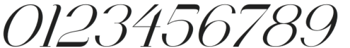 Ragara Italic otf (400) Font OTHER CHARS