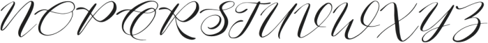 Raghide Italic otf (400) Font UPPERCASE