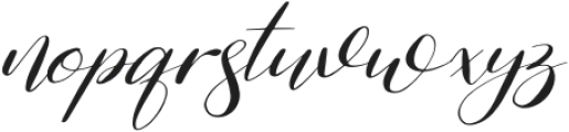 Raghide Italic otf (400) Font LOWERCASE