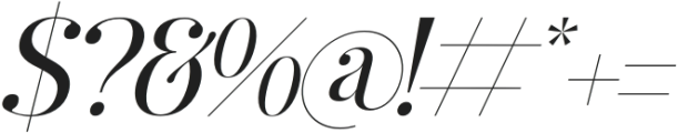 Ragiften Italic otf (400) Font OTHER CHARS