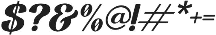 Ragile Italic otf (400) Font OTHER CHARS