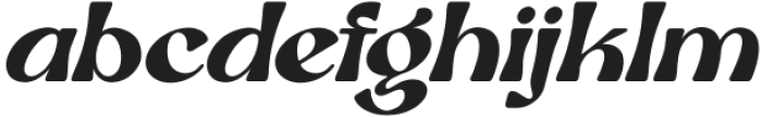 Ragile Italic otf (400) Font LOWERCASE