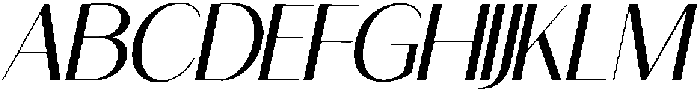 Ragion Slant otf (400) Font UPPERCASE