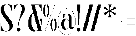 Ragitan otf (400) Font OTHER CHARS