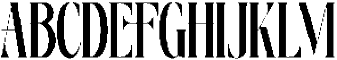 Ragitan otf (400) Font UPPERCASE