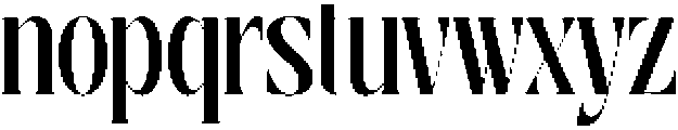 Ragitan otf (400) Font LOWERCASE