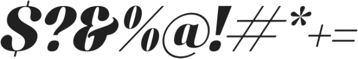 Ragitta Italic otf (400) Font OTHER CHARS