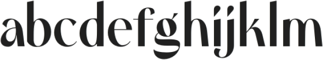 Ragity Extra Bold otf (700) Font LOWERCASE