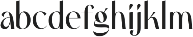 Ragity Semi Bold otf (600) Font LOWERCASE