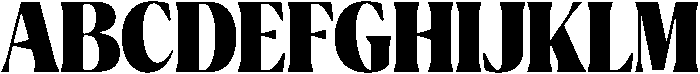 Ragmont Black Condensed otf (900) Font UPPERCASE