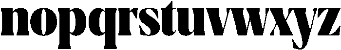 Ragmont Black Condensed otf (900) Font LOWERCASE