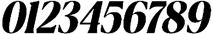 Ragmont Bold Condensed Italic otf (700) Font OTHER CHARS