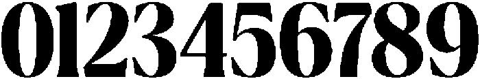 Ragmont Bold Condensed otf (700) Font OTHER CHARS