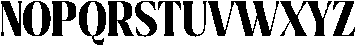 Ragmont Bold Condensed otf (700) Font UPPERCASE