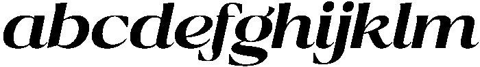 Ragmont Bold Expanded Italic otf (700) FONT