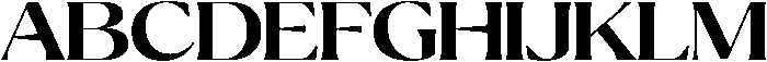 Ragmont Bold Expanded otf (700) Font UPPERCASE