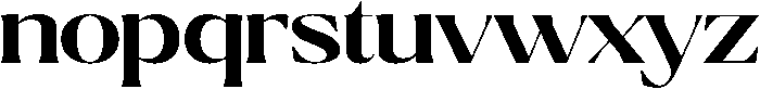Ragmont Bold Expanded otf (700) Font LOWERCASE