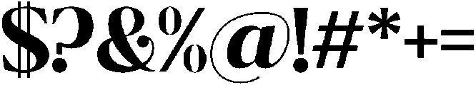 Ragmont-Bold otf (700) Font OTHER CHARS