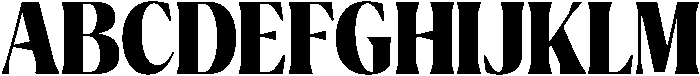 Ragmont Extra Bold Condensed otf (700) Font UPPERCASE
