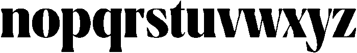 Ragmont Extra Bold Condensed otf (700) Font LOWERCASE