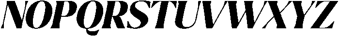 Ragmont Extra Bold Italic otf (700) Font UPPERCASE