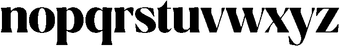 Ragmont Extra Bold otf (700) Font LOWERCASE