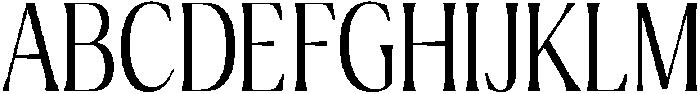 Ragmont Extra Light Condensed otf (200) Font UPPERCASE