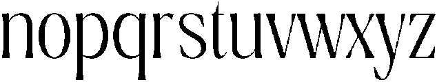 Ragmont Extra Light Condensed otf (200) Font LOWERCASE