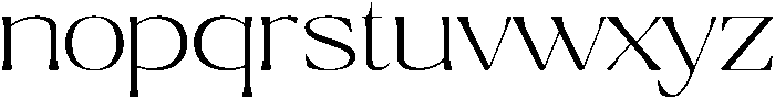 Ragmont Extra Light Expanded otf (200) Font LOWERCASE