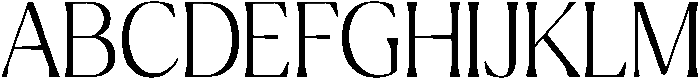 Ragmont Extra Light otf (200) Font UPPERCASE