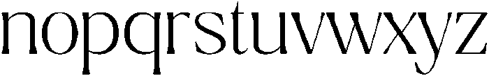 Ragmont Extra Light otf (200) Font LOWERCASE