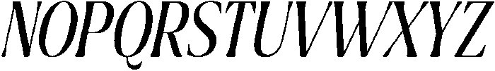 Ragmont Light Condensed Italic otf (300) Font UPPERCASE