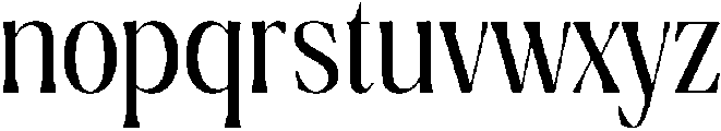 Ragmont Light Condensed otf (300) Font LOWERCASE