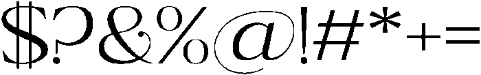 Ragmont Light Expanded otf (300) Font OTHER CHARS