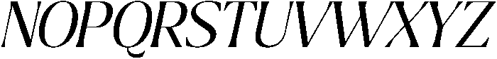 Ragmont Light Italic otf (300) Font UPPERCASE