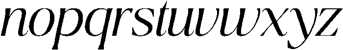Ragmont Light Italic otf (300) Font LOWERCASE