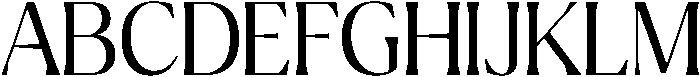 Ragmont Light otf (300) Font UPPERCASE