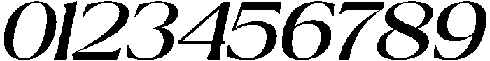 Ragmont Medium Expanded Italic otf (500) Font OTHER CHARS