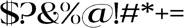 Ragmont Medium Expanded otf (500) Font OTHER CHARS