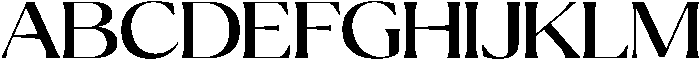 Ragmont Medium Expanded otf (500) Font UPPERCASE