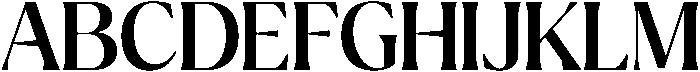Ragmont Medium otf (500) Font UPPERCASE