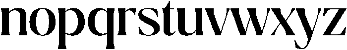 Ragmont Medium otf (500) Font LOWERCASE