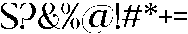 Ragmont-Regular otf (400) Font OTHER CHARS