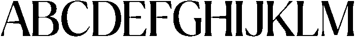 Ragmont-Regular otf (400) Font UPPERCASE