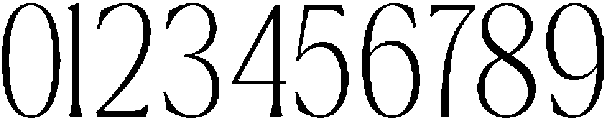 Ragmont Thin Condensed otf (100) Font OTHER CHARS