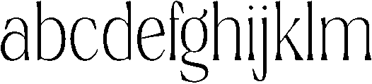 Ragmont Thin Condensed otf (100) FONT