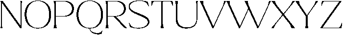 Ragmont Thin Expanded otf (100) Font UPPERCASE
